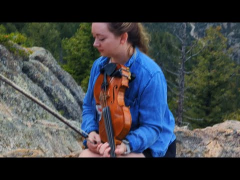 Fiddle Playing in the Mountains! Kathleen Parks - I’ve Endured (Ola Belle Reed) 