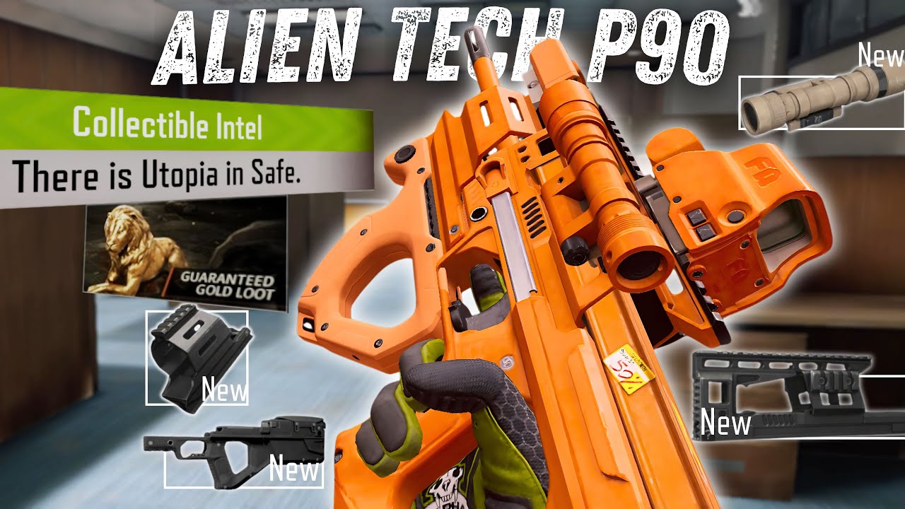 This P90 Doesn’t Even Look Real! Season 10 Utopia Hunt in Updated TV Station – Arena Breakout