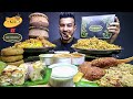 Biryani By Kilo vs Behrouz Biryani MUKBANG | Hyderabadi Dum Biryani Paneer & Chicken | Veg Platter