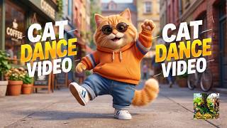 cat dance video |Cute Kitty Moves on Beat #cat  #CatDance #FunnyCat #CuteKitty #CatShorts #ViralCats