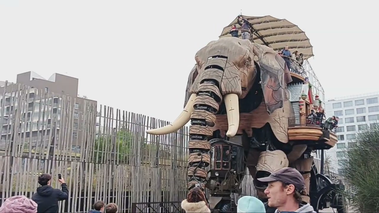 🐘 L'éléphant des Machines de l'Île de Nantes