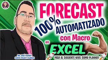 🚀💪Forecast Automatizado 100% con una Macro en EXCEL