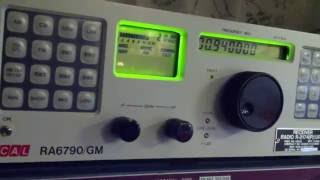 CFNV 940 Khz AM Montreal begins on-air testing - RACAL RA6790/GM