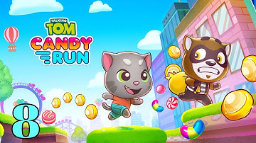 Talking Tom Candy Run Gameplay Part 8 (iOS, Android)
