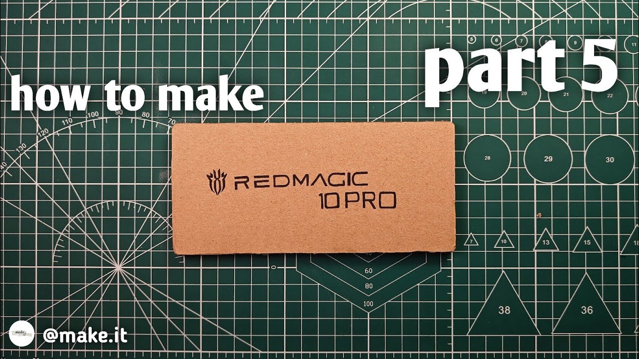 Red magic 10pro Cardboard | part 5 