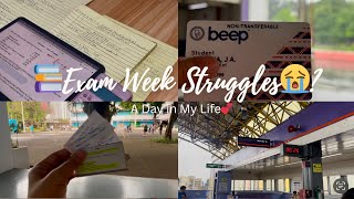 Exam Week Vlog | A Day in My Life as a Filipino Student ☕📚