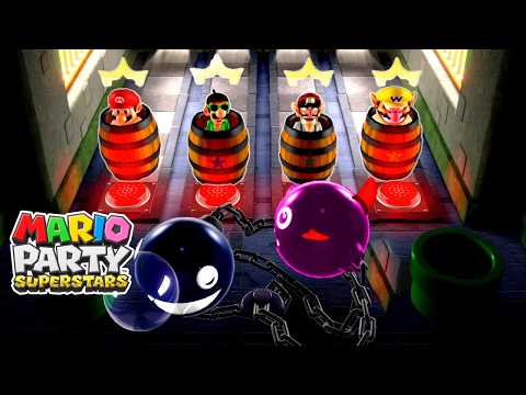 Mario Party Superstars - Mario vs Wario vs Luigi vs Waluigi (Master CPU)