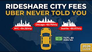 Rideshare Driver Taxes: City Fees Uber & Lyft Don't Tell You About