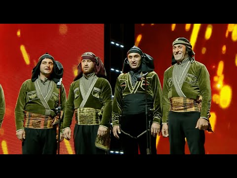 ანსამბლი \'ჭვანა\' | The Men's Choir Brings Georgian Folklore To The Stage - Georgia's Got Talent