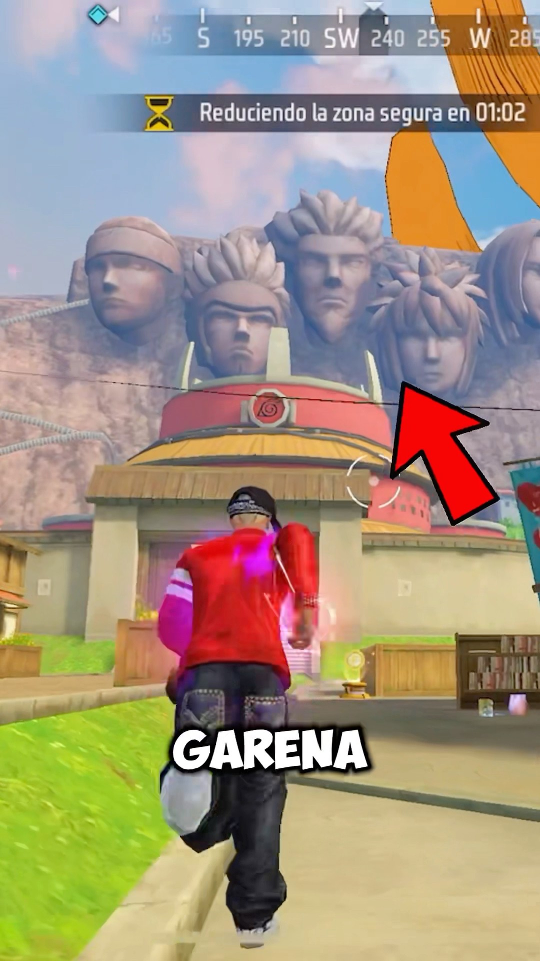 ASÍ DESTRUÍ LAS ESTATUAS DE NARUTO ? - #freefire