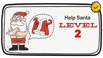 Brain Out Help Santa Level 2 Walkthrough Solution