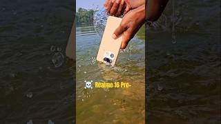 Realme 16 Pro+ IP68/IP69 Underwater Test #shorts