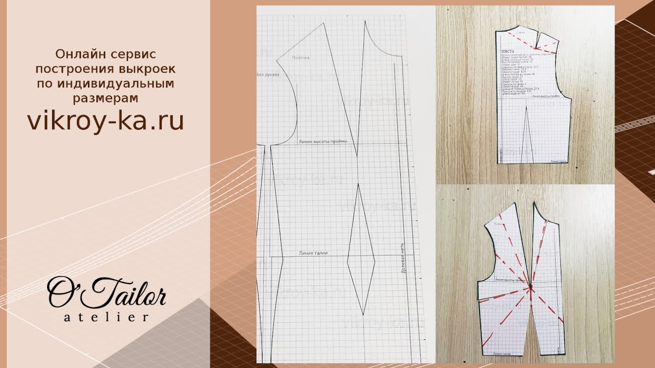 Как перенести выкройку