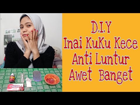 Cara Buat Pacar Kuku Alami