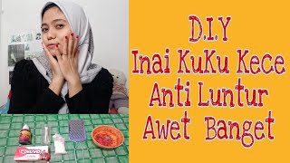 D.I.Y Inai Kuku Yang Kece Warnanya Awet dan Tahan Lama Gak Bakal Nyesal
