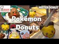 Pokémon Donuts in Japan🍩 so cute! Introducing All the Pokémon Donuts from Mister Donut【misdo】