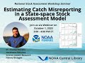 Estimating Catch Misreporting in a State space Stock Assessment Model