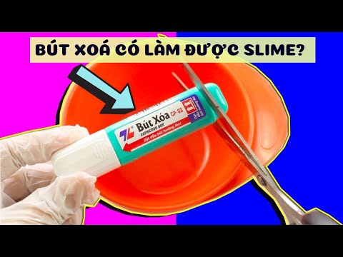 Video BÚT XOÁ có làm được SLIME không? Trải nghiệm cắt bút... - youtube