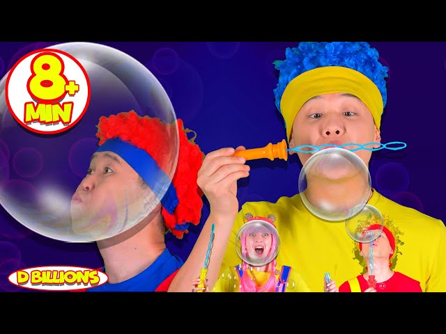 Blowing Bubbles + MORE D Billions Kids Songs class=