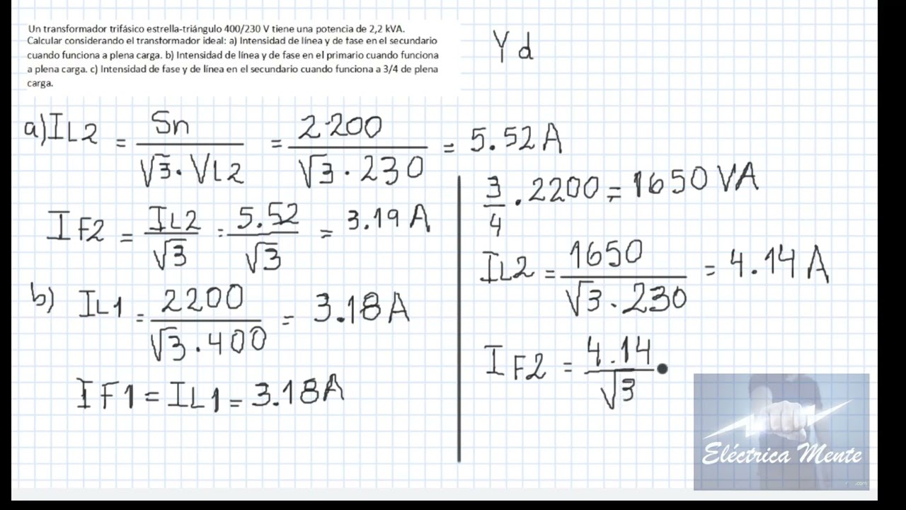TRANSFORMADOES TRIFÁSICOS: EJERCICIOS1Y2