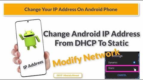How To Change IP Address On Android Phone