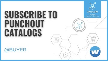 Subscribe to the Punchout catalogue in the wescale Network – for purchasers    WPSM Tutorial