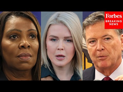 Karoline Leavitt Responds To Judge Dismissing Indictments Against Letitia James and James Comey