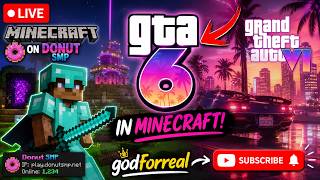 LETS GRIND | DONUT SMP LIVE | MINECRAFT GAMEPLAY | #minecraft #mojang #youtubelive #donutsmp #gta6