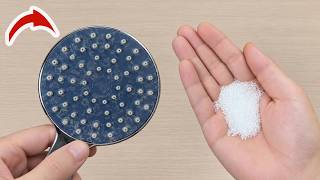 This POWDER works better than VINEGAR, bathroom limescale vanishes instantly! 💥 (Practical) 🤯