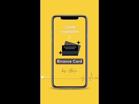   COME RICARICARE LA BINANCE CARD