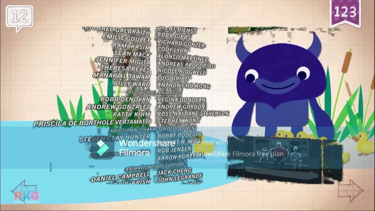 Incredibles 2 Endless Numbers End Credits (2018-2013)