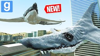 AIRCRAFT SHARK  NEW TREVOR HENDERSON CREATURE! (Garry's Mod Sandbox) | JustJoeKing