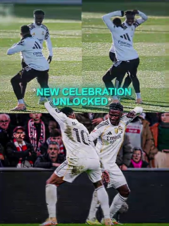 mbappe & Camavinga celebration unlocked 🔓🤯