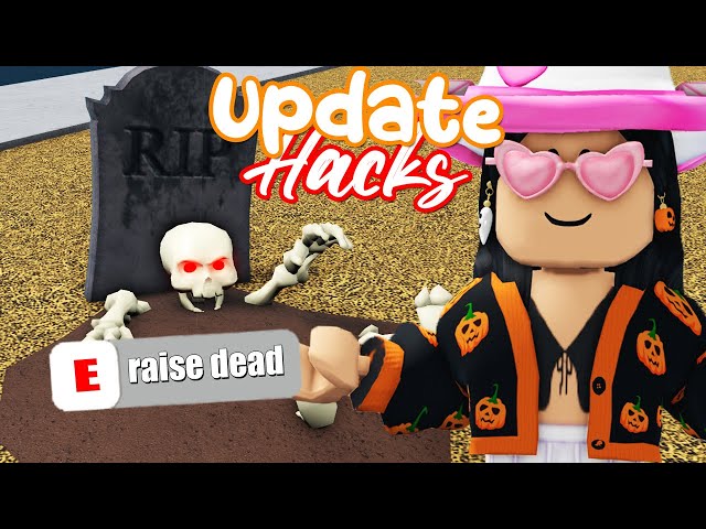 Here's 5 easy Halloween themed build hacks for you to try out! 🎃🔨  #bloxburg #roblox #bloxburgupdate #robloxbloburg #bloxburgheadlines…