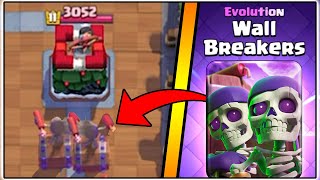 TOP 3 EVOLVED WALL BREAKERS DECKS | CLASH ROYALE | BEST DECKS!