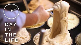 Making 500 Pounds Of Stretchy Ice Cream A Day • Tasty