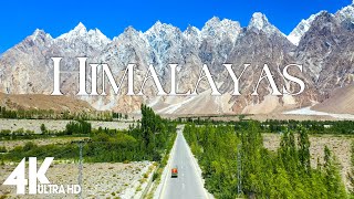 The Himalayas 4K  Wonderful Natural Landscape  Peaceful Relaxing Music