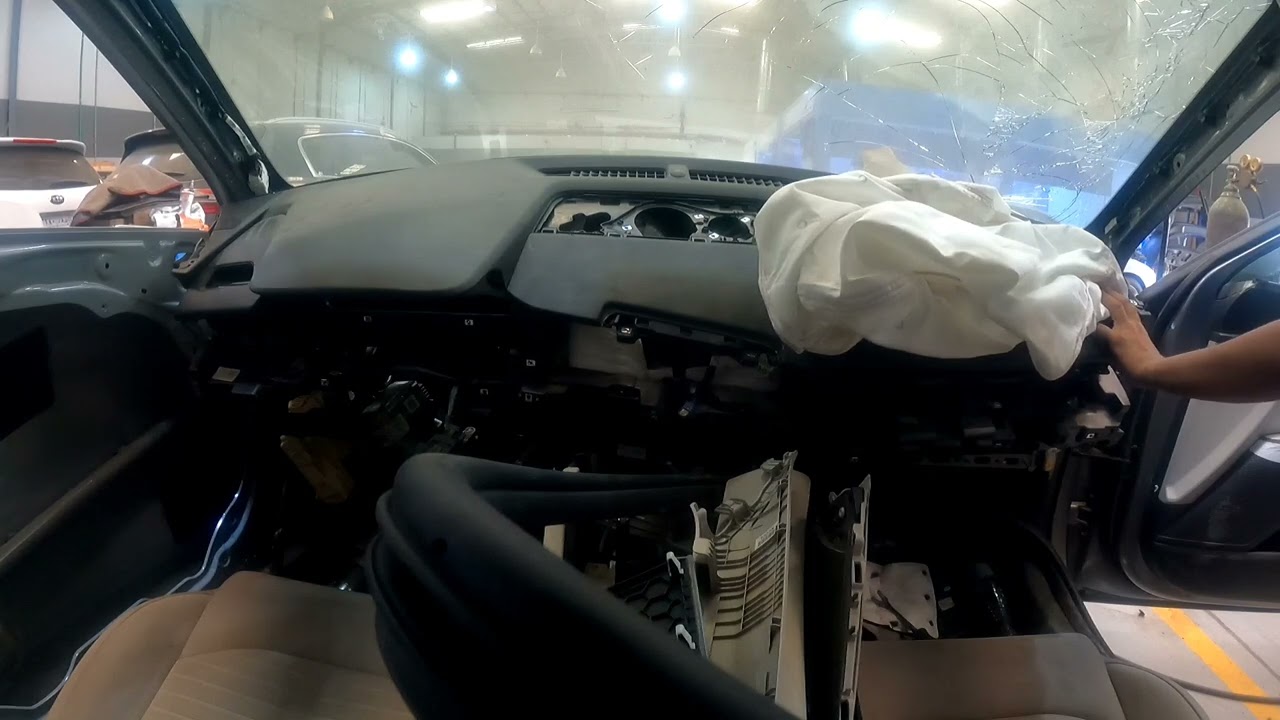 Part 2 dashboard removal kia k5