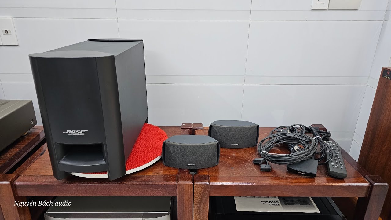 Bose FS-321 II - Cinemate [Nguyễn Bách audio - 0932005022] - YouTube