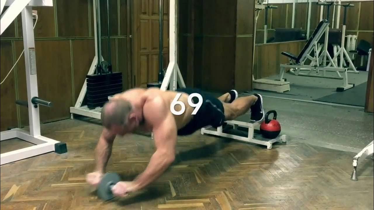 Колесо гимнастическое упражнения видео