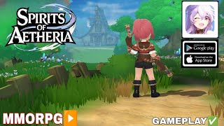 SPIRITS OF AETHERIA GAMEPLAY ( Gunner ) MMORPG FOR ANDROID /iOS  2026