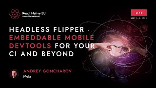 Headless Flipper - embeddable mobile devtools for your CI and beyond - A. Goncharov | RNEU 2022 screenshot 1