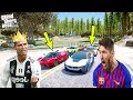 Ronaldo ve mess pahali sper arabalarla yariiyormess aladi  gta 5