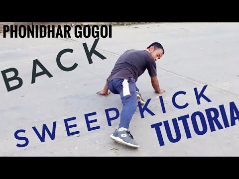 Back Sweep kick tutorial by Phonidhar Gogoi