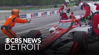 IndyCar driver Scott McLaughlin talks 2024 Detroit Grand Prix