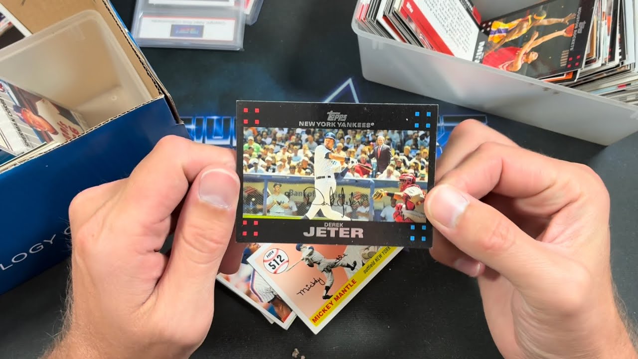 $15 BOX OF SPORTS CARDS FROM THE FLEA MARKET!