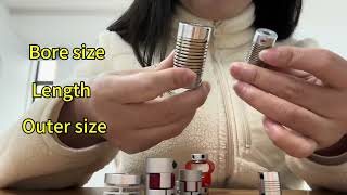 US customer purchase CALT couplings for encoder and motor#https://caltsensor.com/