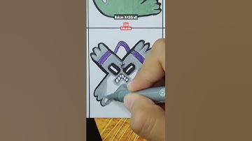 How to draw ALPHABET LORE X but Everyone is H #shorts#shortsfeed#alphabetlore