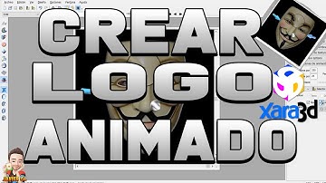 Crear LOGO ANIMADO con 💻 Xara 3D y Photoshop