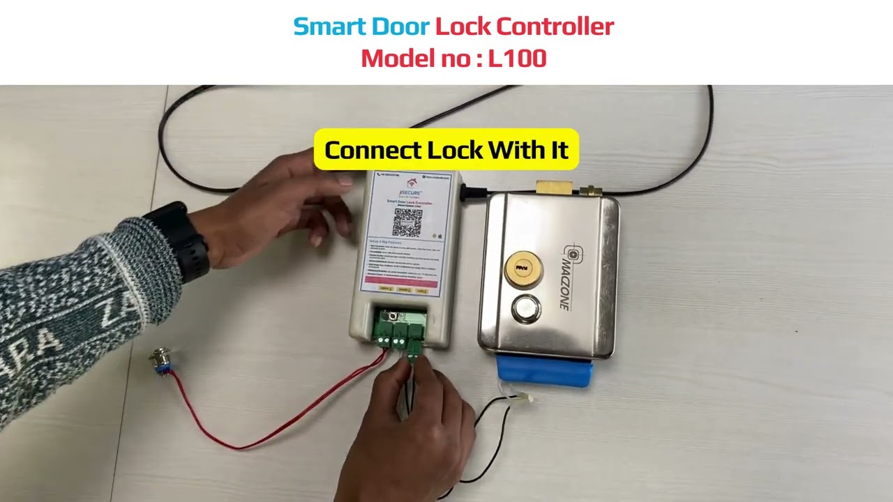 jiSECURE Smart Door Lock Controller | Quick Setup Guide
